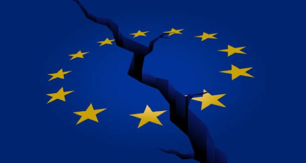Gebrochene Europäische Union (Symbolfoto)