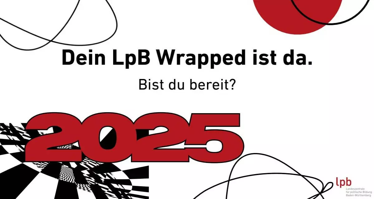 Jahresrückblick 2025. Grafik: LpB Freiburg