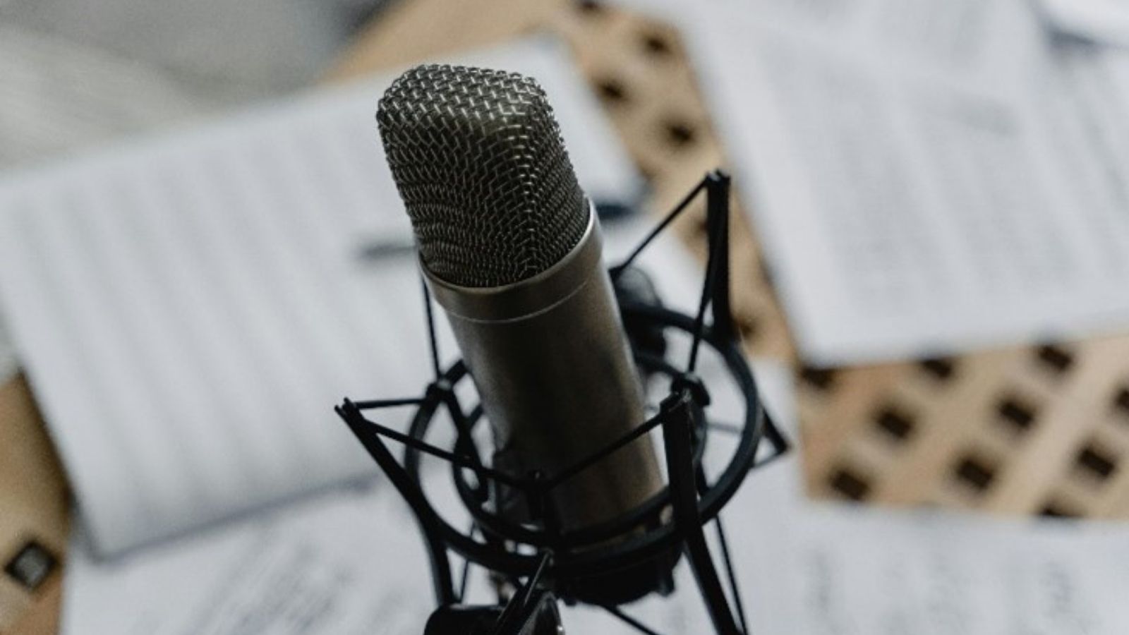 Mikrofon für Aufnahme.