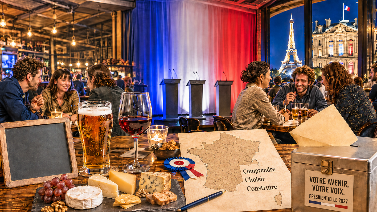 PubQuiz: Liberté. Égalité. Quizité! / Quelle: KI-generiert mit ChatGPTplus PubQuiz: Liberté. Égalité. Quizité!